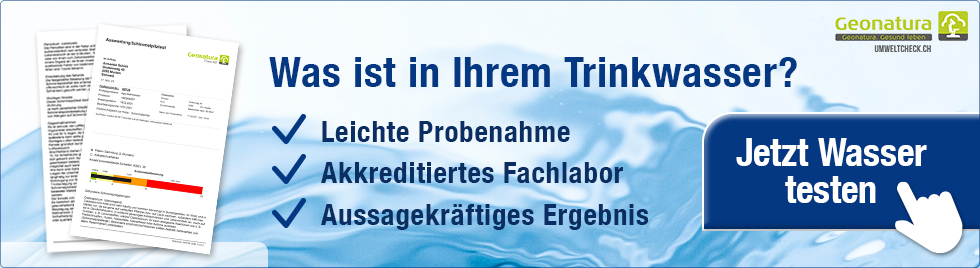 Wasseranalyse online für Zweitwohnung